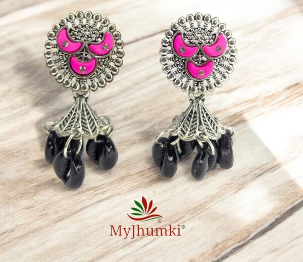 Oxidised Jhumka Earring For Women